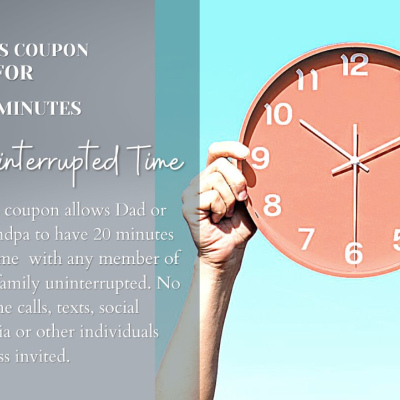Father's Day Coupon Book/Gourmet Apple